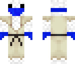 karate chicken gangster blue 