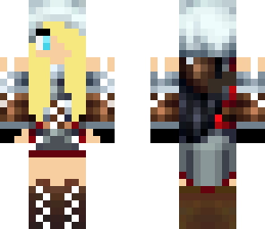 blond assassin girl