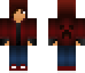 red hooded teen