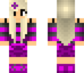 purple girl