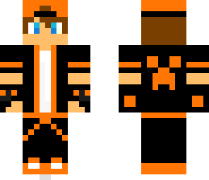 orange with cap
