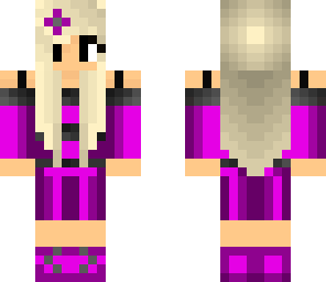 awesome purple girl