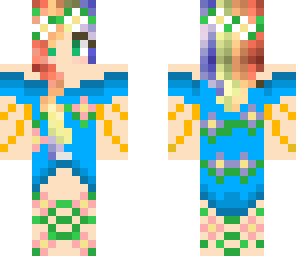 blue dress pixie
