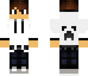 white hoddie