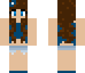 blue girl