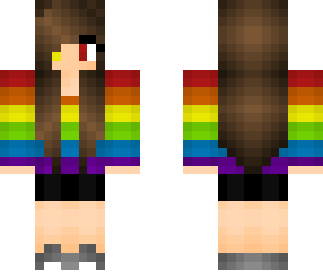 kawaii rainbow girl