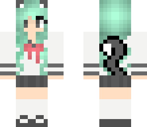 edited cat girl