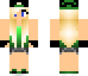 green girl