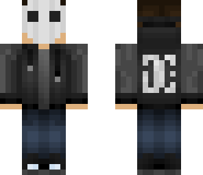 masked hoodie man