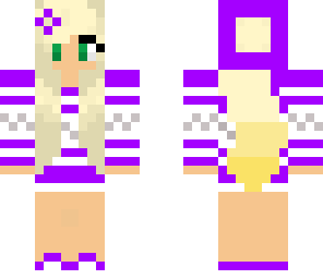purple girl