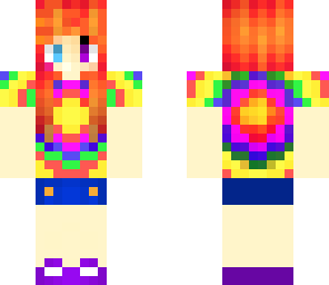 tye-dye girl