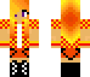 flame girl