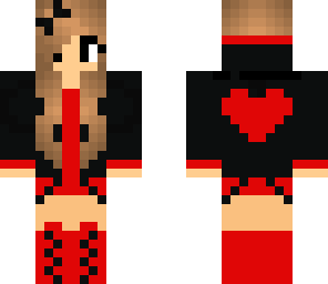 red gamer girl