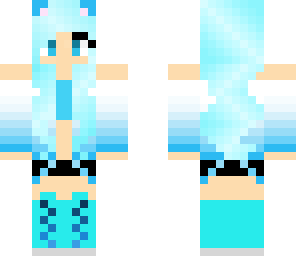 blue girl
