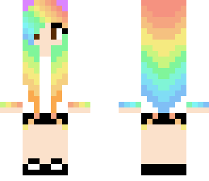 rainbow girl