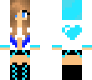 blue girl