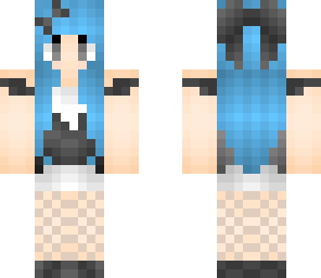 blue girl