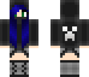 blue ninja girl