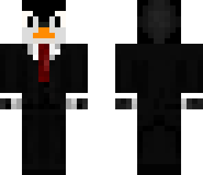 penguin in a suit