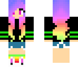 awesome girl i made exept hair