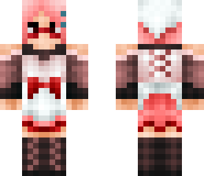 scarlet and pink maid