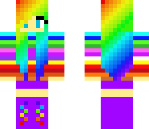 rainbow girly