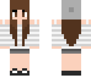 brunette beanie girl