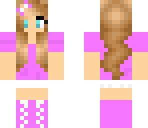 girl in a pink shirt