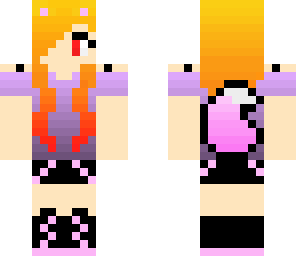flame headed girl