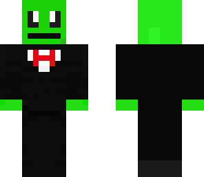 green blob man