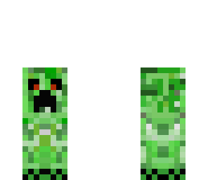 creeper red pupils