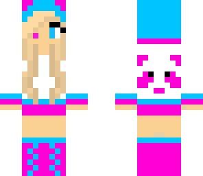 cotton candy panda