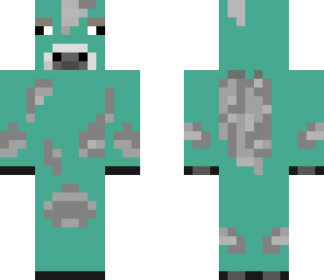 blue cow