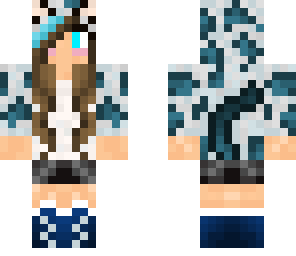 snow leopard girl