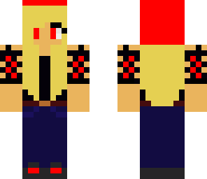 blond devil beanie girl