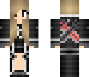 girl kirito with red sword