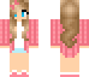 cute pink girl