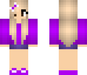 purple girl