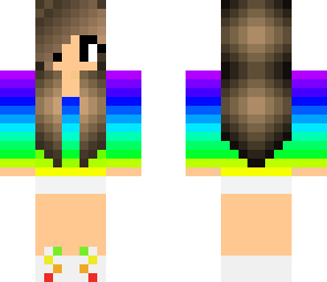 rainbow girl
