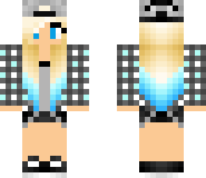 cute blue tomboy 10 likes plz
