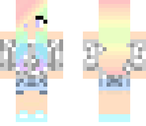 rainbow girl