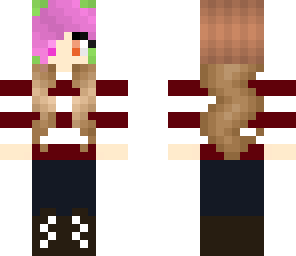colorful hair girl