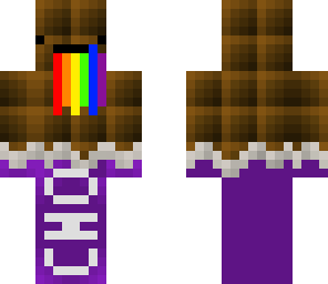 chocolate derp throwing up rainbows