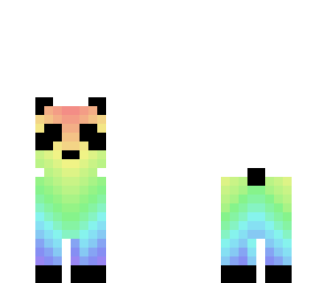rainbow panda