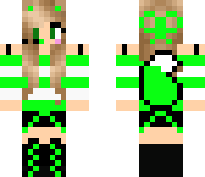 green wolf girl