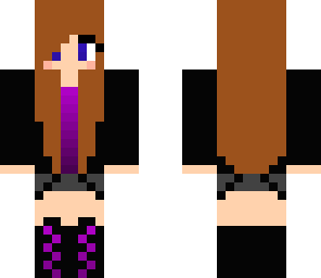 purple girl