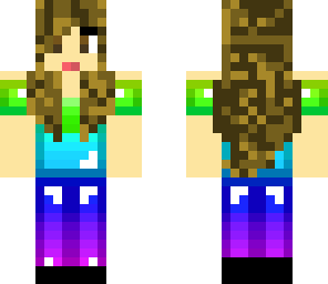 rainbow girl