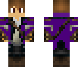 purple sweater man