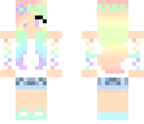 rainbow girl
