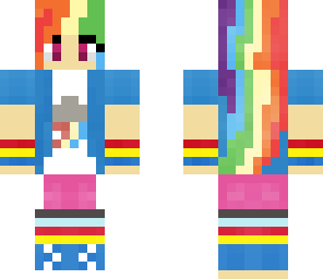 rainbow dash girl